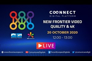 Foto - New Frontier Video Quality & 4K Tech Talk (diretta) | #ForumEuropeo #FED2020