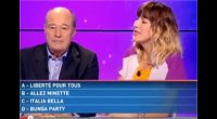 Foto - Francia, satira in un quiz tv sul ''nuovo nome'' del partito di Berlusconi