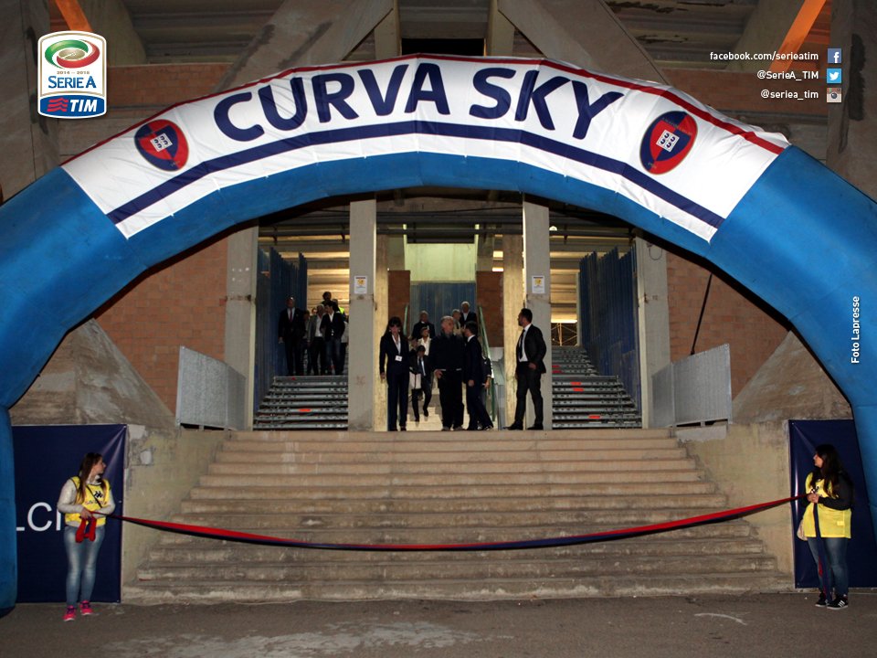 Curva Sud Sky a Cagliari - Fotogallery Inaugurazione e visita in sede