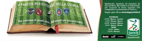 Serie B Playoff: Brescia-Livorno e Novara-Empoli (diretta SKY, Premium, Europa 7)