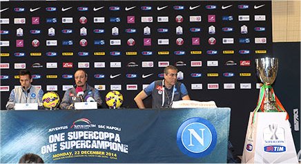 Supercoppa Italiana Tim 2014: Juventus vs Napoli (diretta 18.30 su Rai 1 e Rai HD)