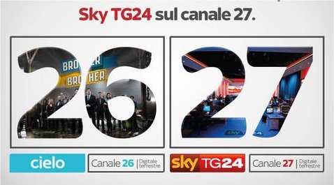 Sky TG24, Canale 27 sul digitale terrestre - Palinsesto 29 Gennaio 2015