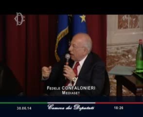Web tax: Confalonieri, mi aspetto che Renzi ottenga qualcosa dalla Ue