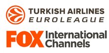 Eurolega di Basket sui canali Fox Sports per le prossime quattro stagioni 