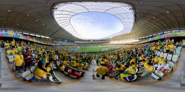 Ultra HD OmniCam riprende a 360° la finale dei Mondiali 2014