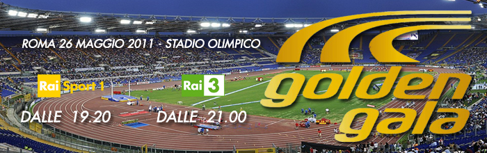 Golden Gala di Atletica Leggera a Roma: diretta su Rai 3, Rai Sport 1 e Rai HD