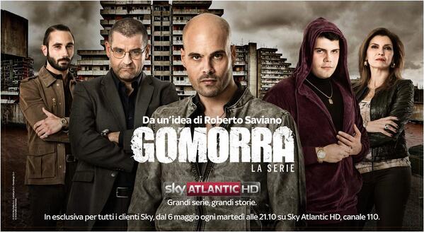 Esordio boom per #GomorraLaSerie: con 658 mila su Sky Atlantic HD e Sky Cinema HD