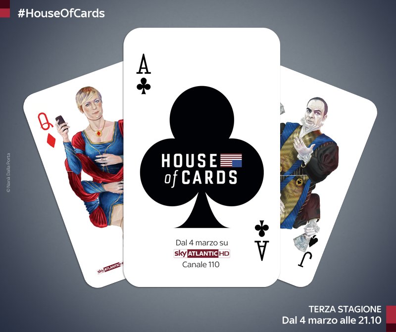 House Of Cards, la terza stagione in italiano da stasera su Sky Atlantic HD