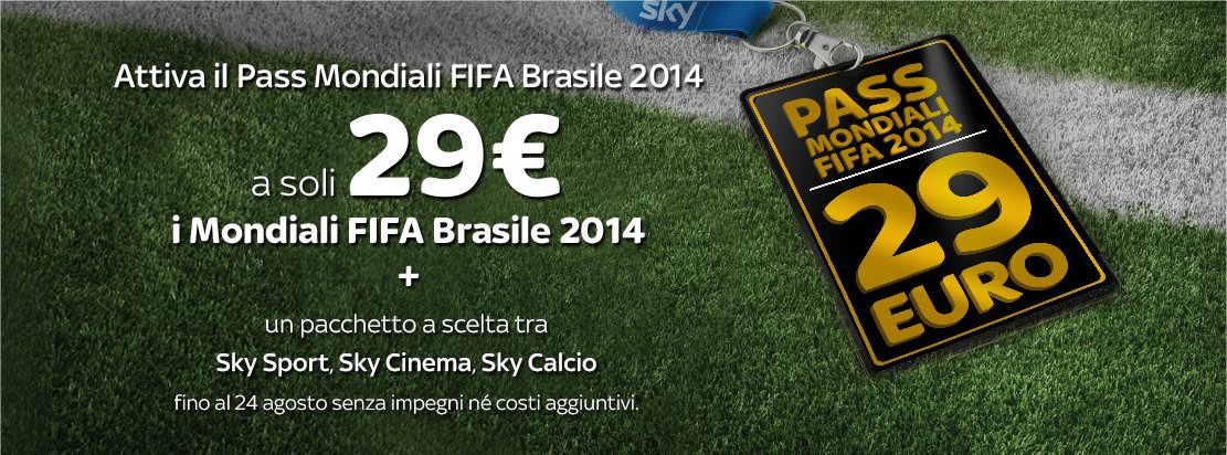 Mondiali Brasile 2014: Brasile - Cile (diretta Sky e Rai) e Colombia - Uruguay (Esclusiva Sky)