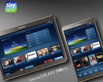 Sky Go arriva su Samsung Galaxy Tab S 